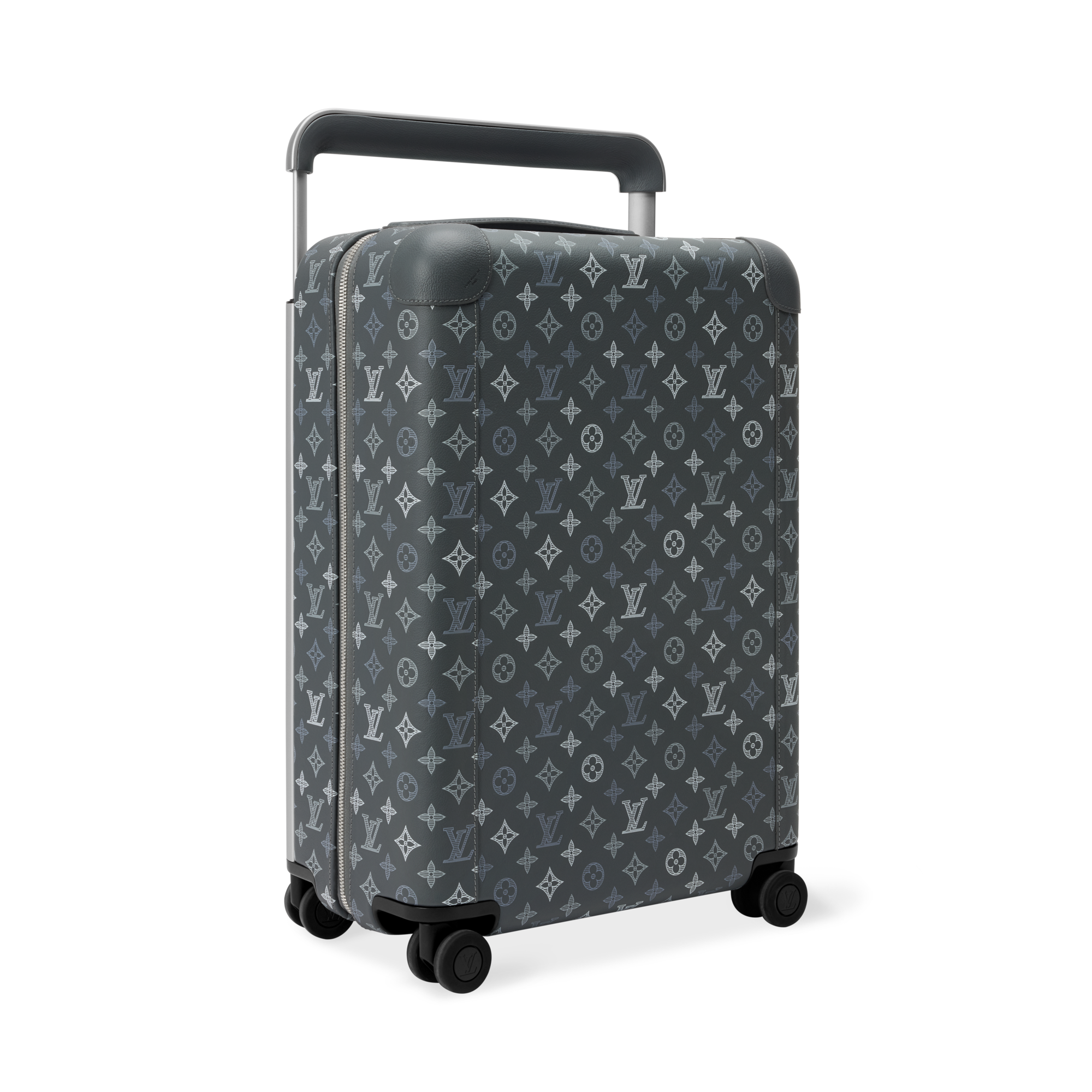 【norihiko】極美品LouisVuitton55cmグレー モノグラ スーツケース ホライゾン 55 モノグラム・シャドウ｜ルイ・ヴィトン